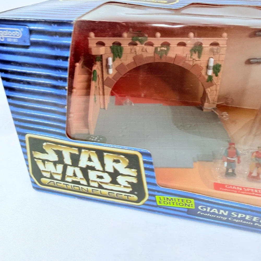 Star Wars Action Fleet Gian Speeder & Theed Palace Galoob Episode I Preview Set